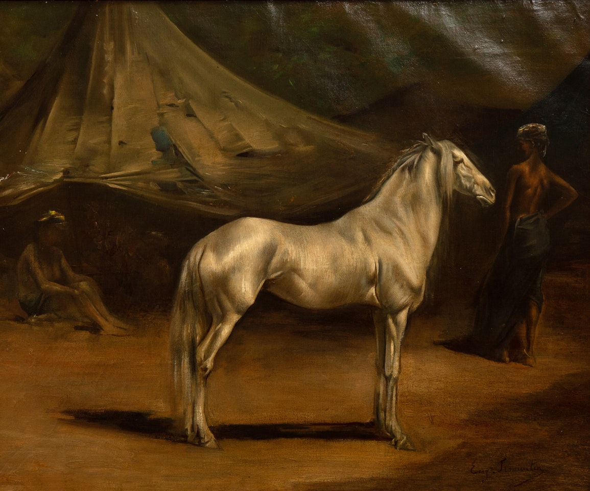 Le Campement Arabe by Eugene Fromentin