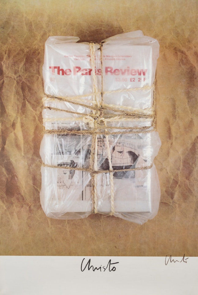 Wrapped Paris Review by Christo