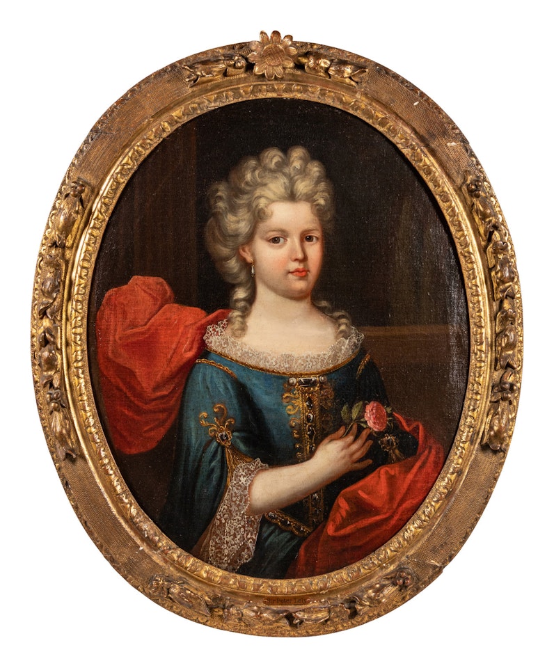 Portrait of a Girl by French School