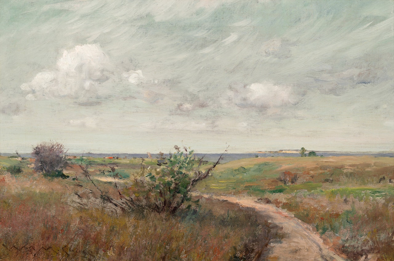 A Road to the Sea (Shinnecock Bay) by William Merritt Chase