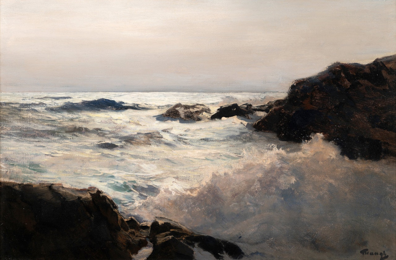 Sun on the Rocks by Frederick Judd Waugh