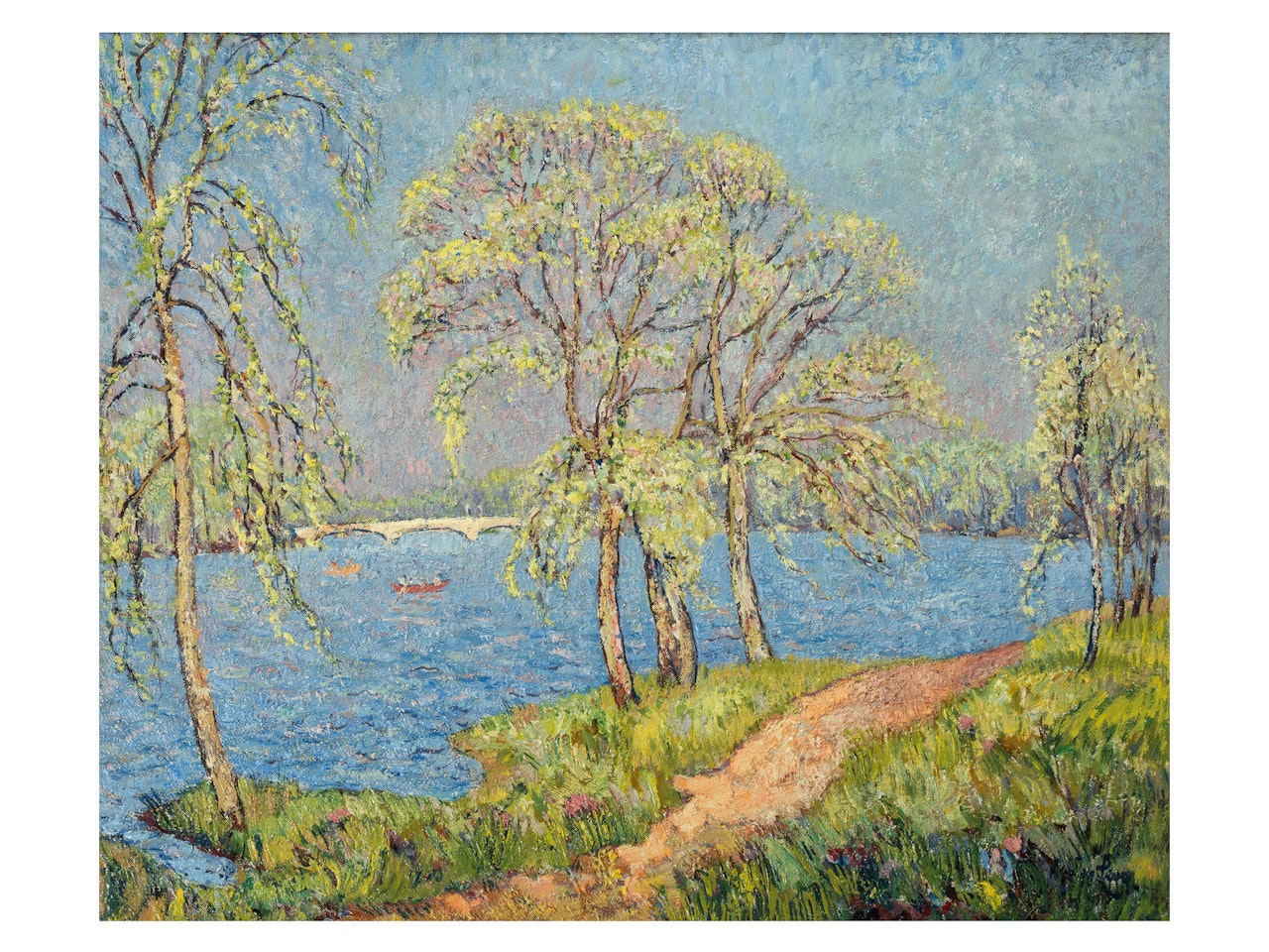 Spring Along the Passiac River by Hayley Lever