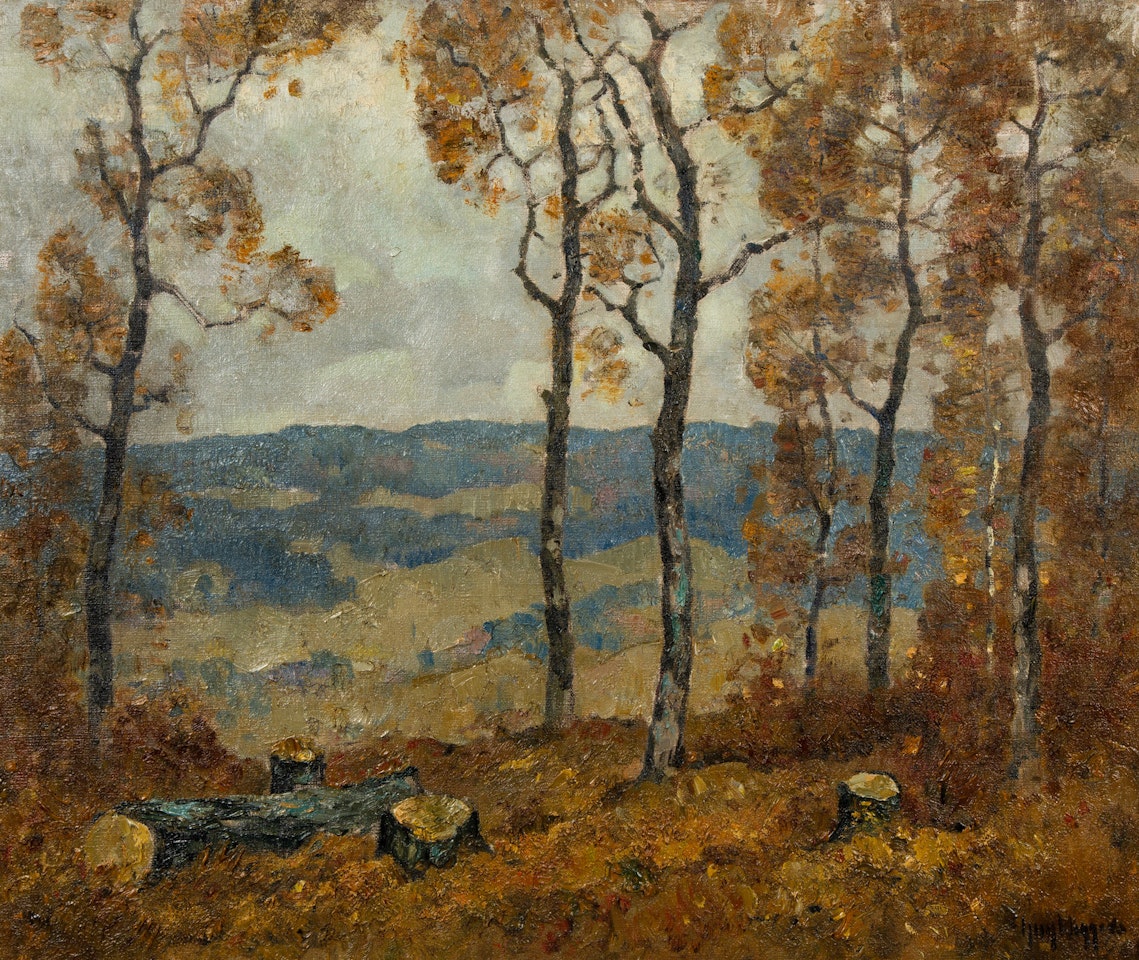 Silvery Days, November, 1931 by Guy Carleton Wiggins