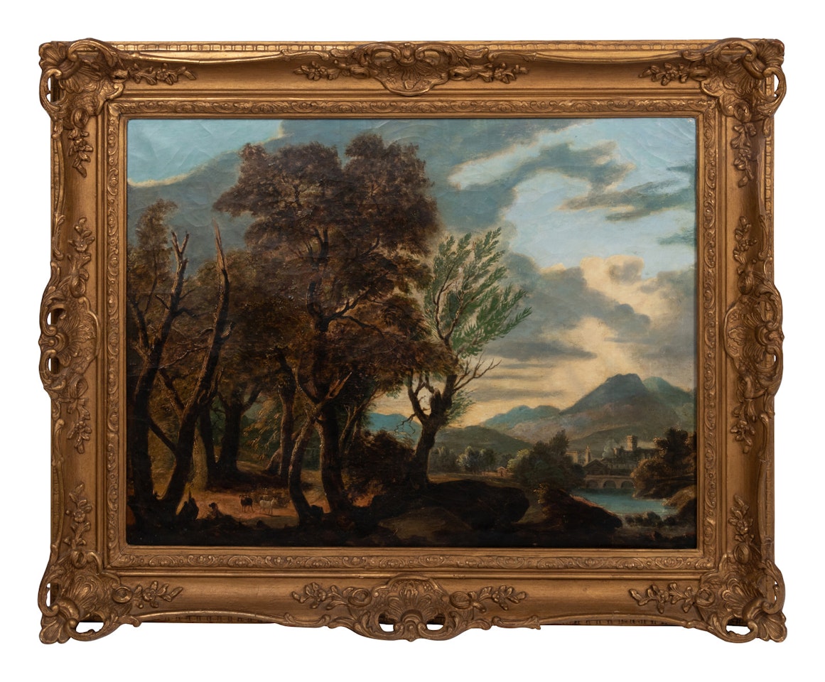 Pastoral Landscape by Continental School