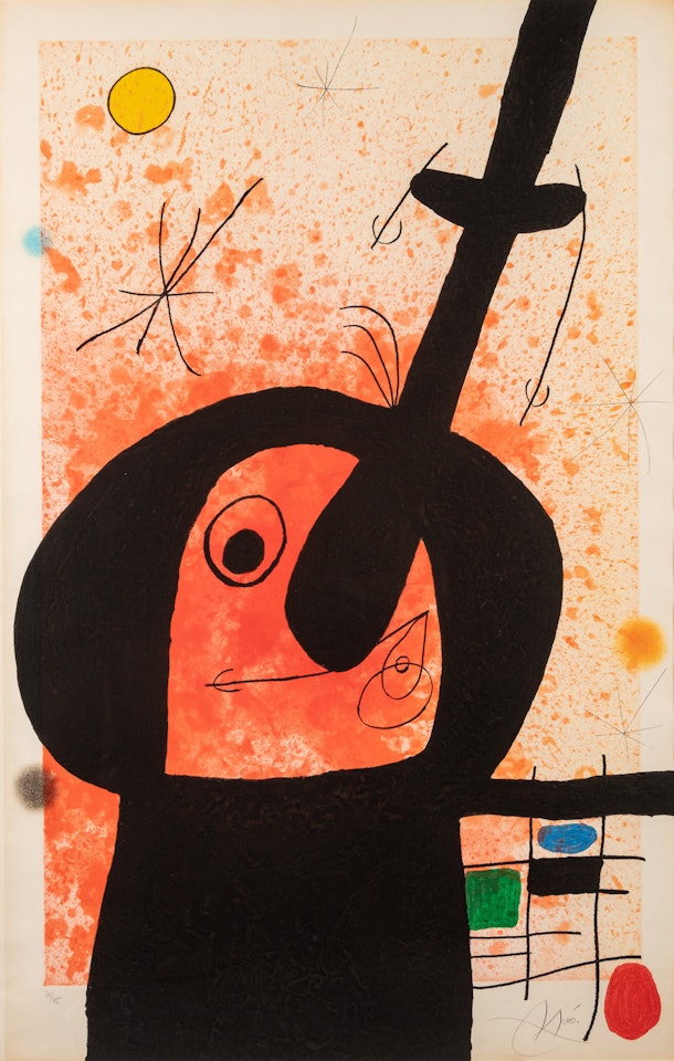 Le penseur puissant (The Mighty Thinker) by Joan Miró