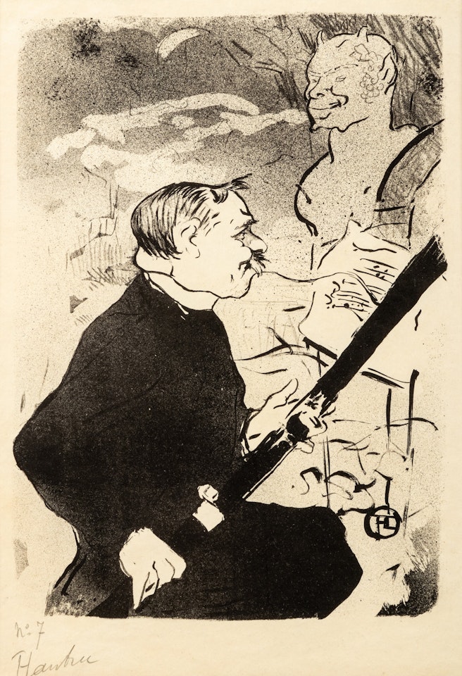 Pour toi! (Plate 2 from Les Vieilles Histoires) by Henri de Toulouse-Lautrec