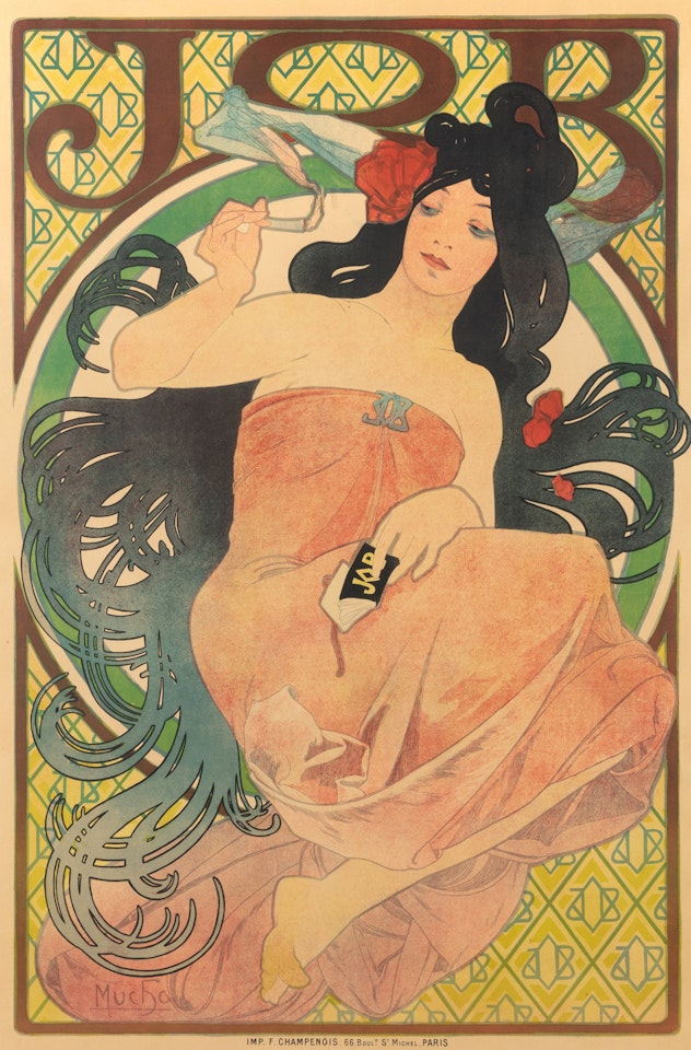 Job by Alphonse Mucha