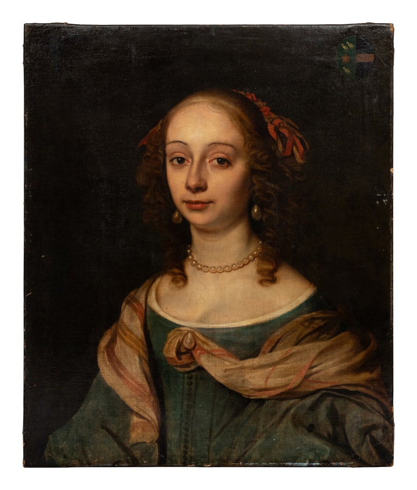 Portrait of a Ladyoil on by Continental School