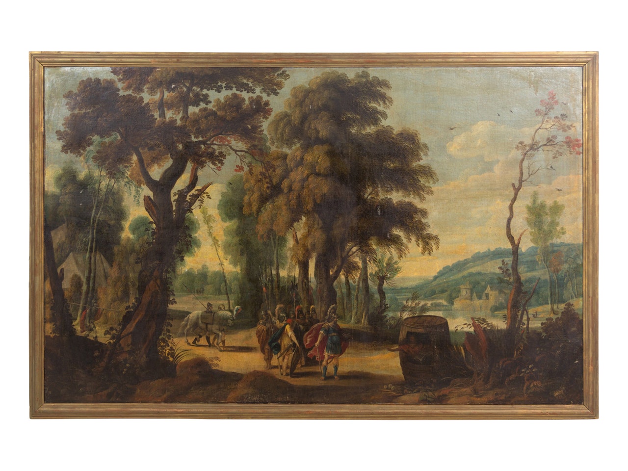 Diogenes and Alexander by Continental School