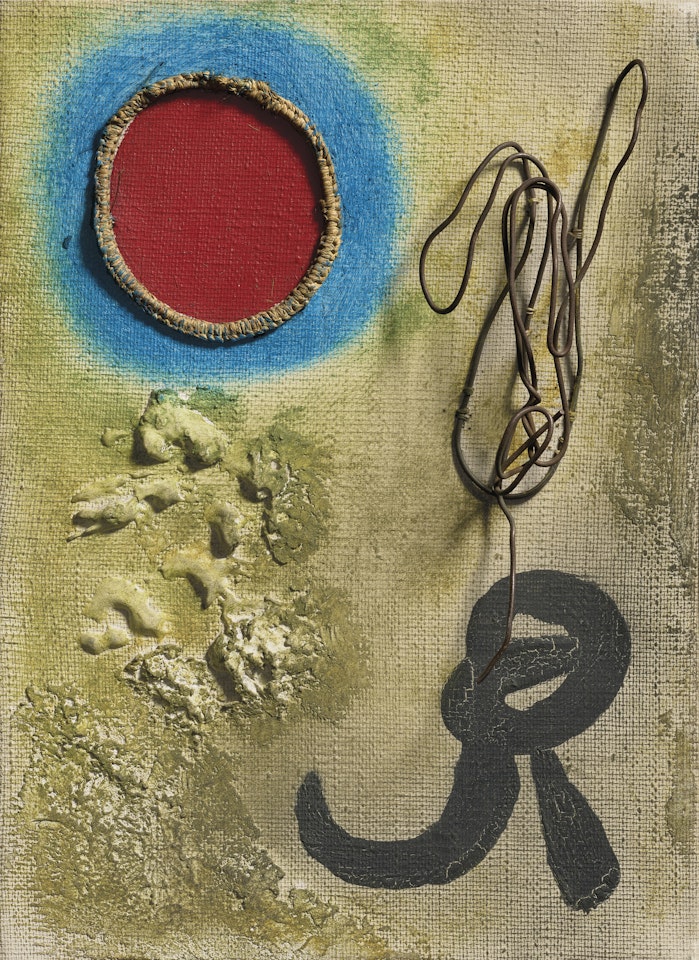 Femme devant le soleil by Joan Miró