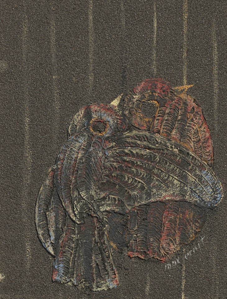 Les Deux Oiseaux by Max Ernst