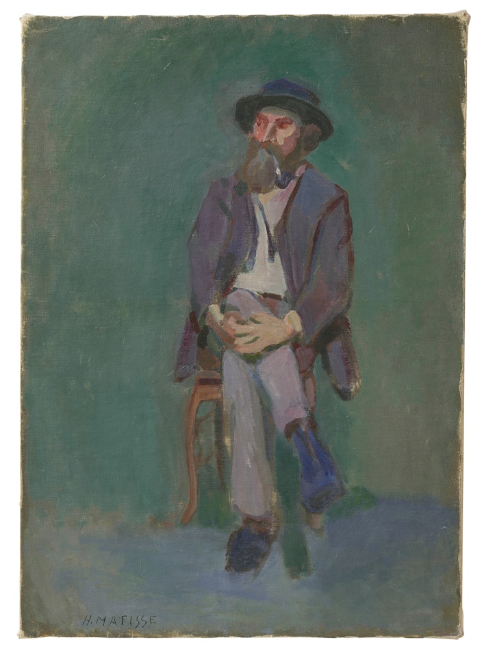 Homme assis by Henri Matisse