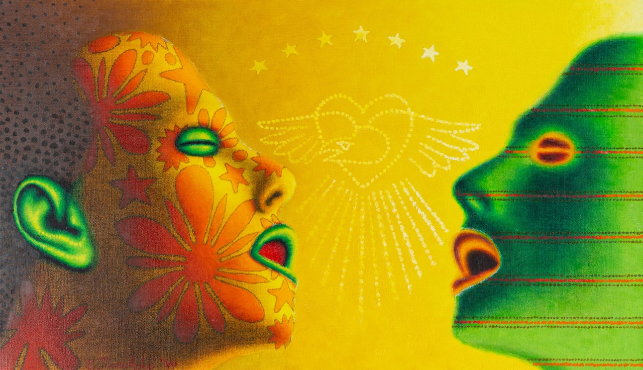 Heads in Love by Ed Paschke