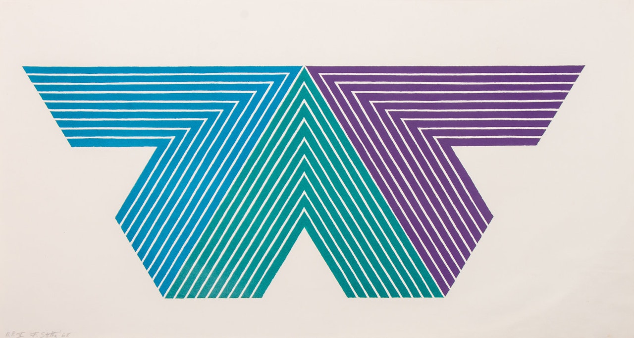 Black Adder (from V Series) by Frank Stella