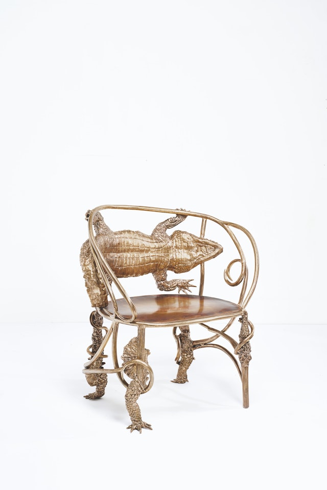 FAUTEUIL 'CROCODILE' by Claude Lalanne
