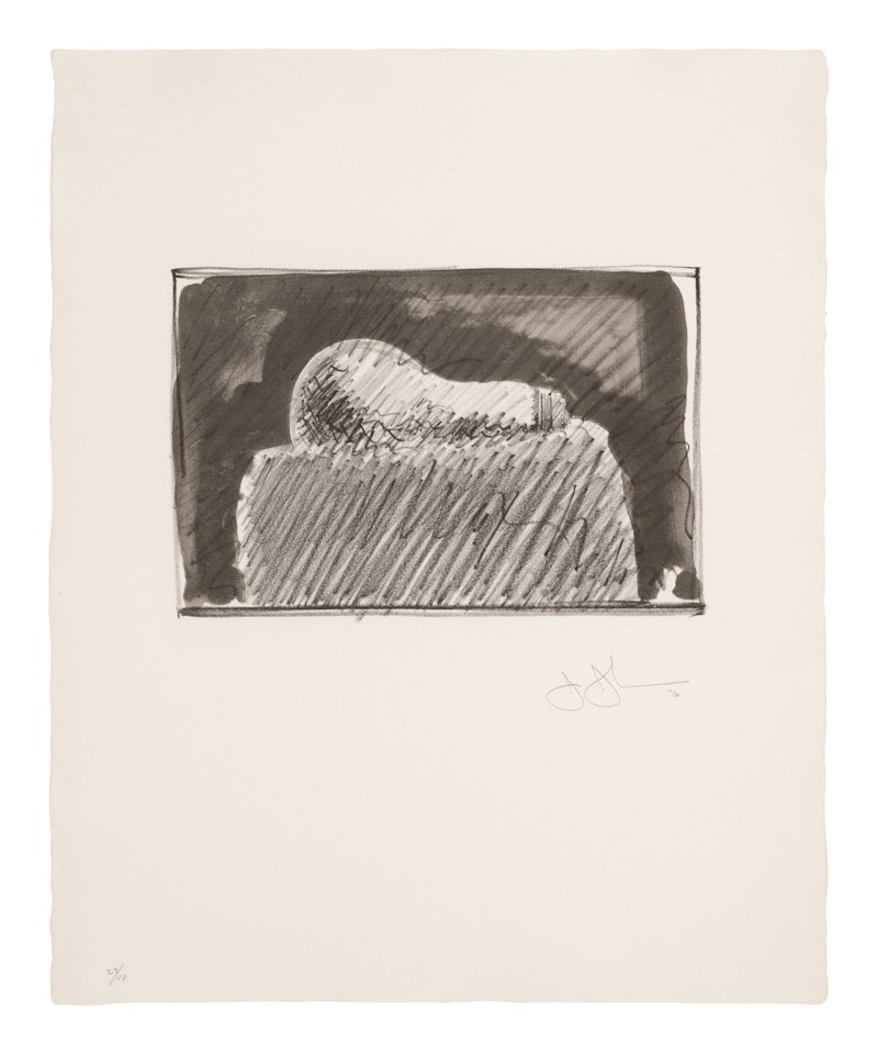 Light Bulb by Jasper Johns