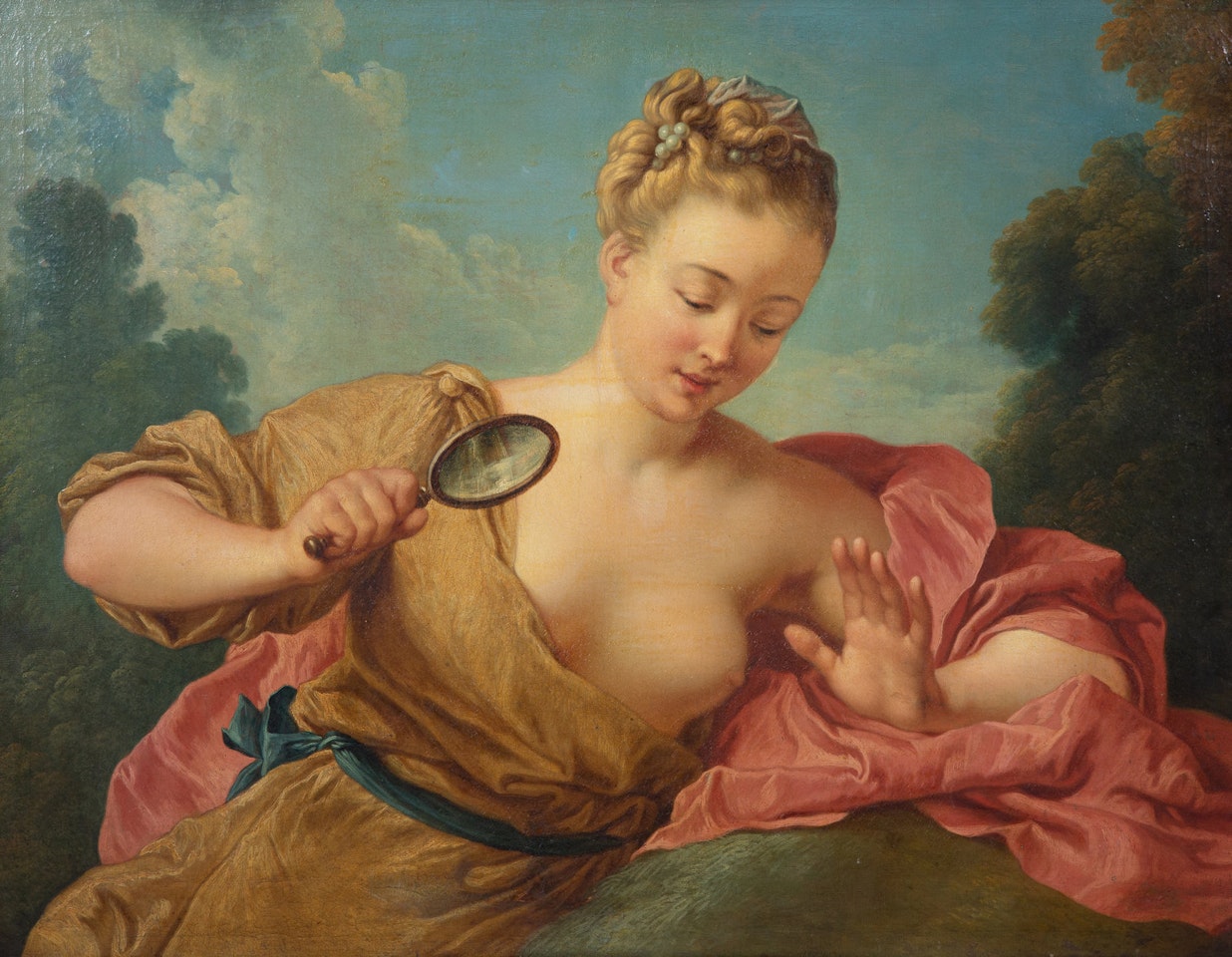 Muse of Connoisseurship by French School