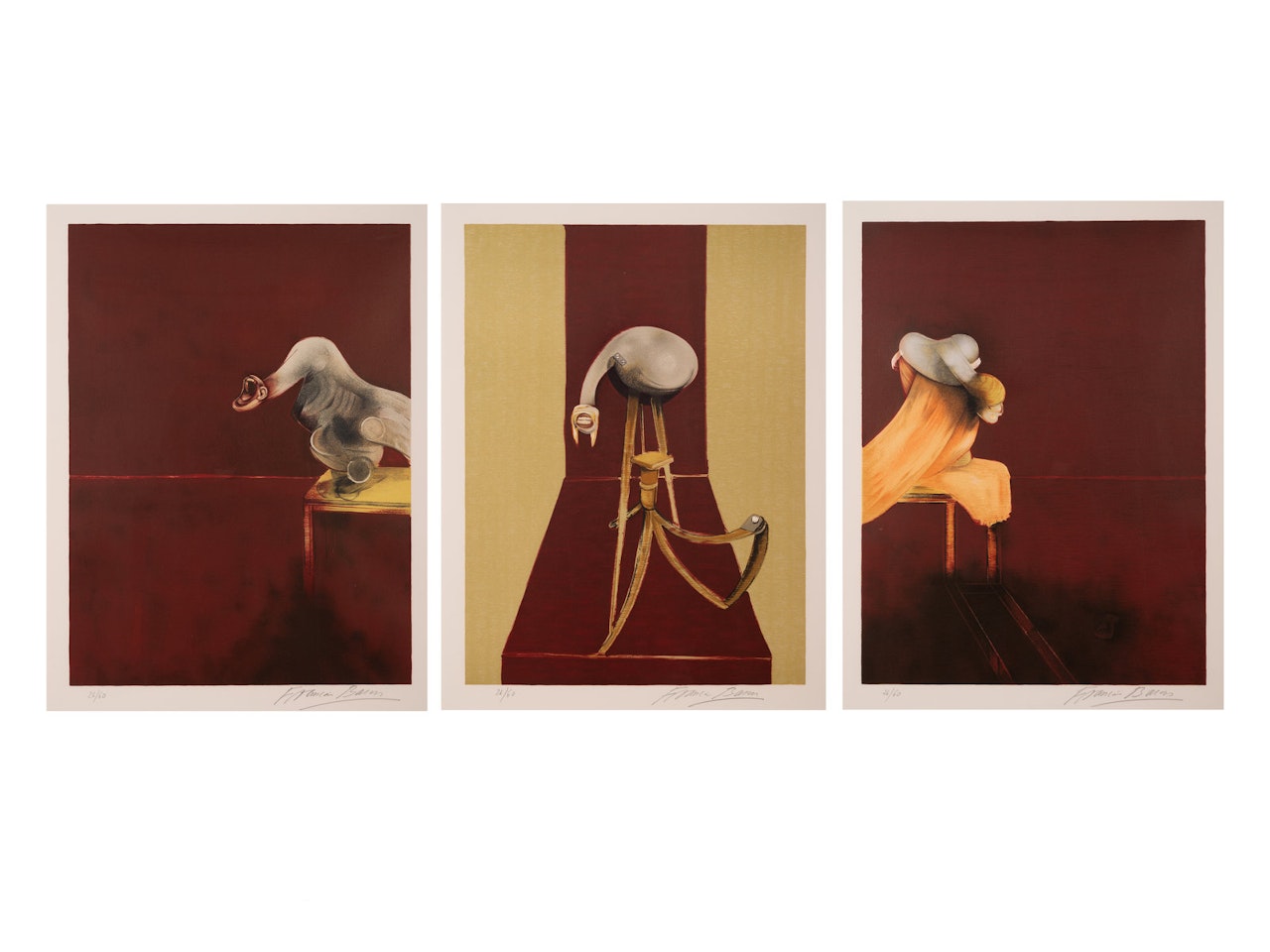 Second Version of Triptych 1944 by Francis Bacon