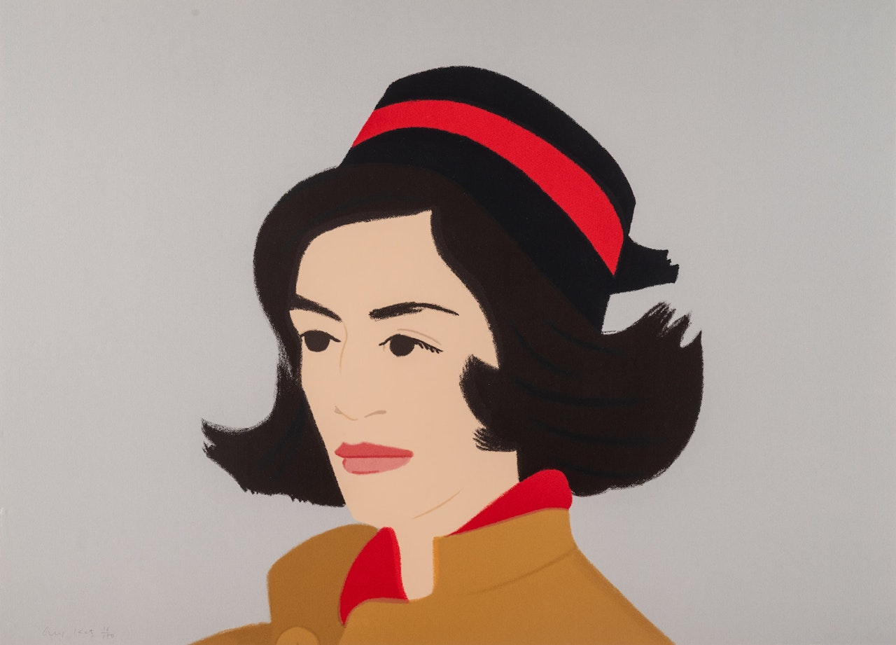 Ada in Hat (from Alex and Ada Portfolio) by Alex Katz