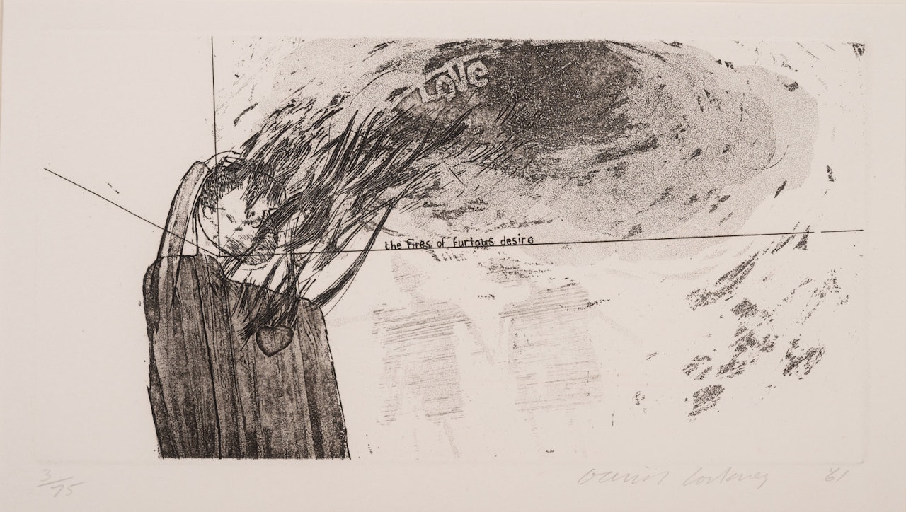 The Fires of Furious Desire by David Hockney