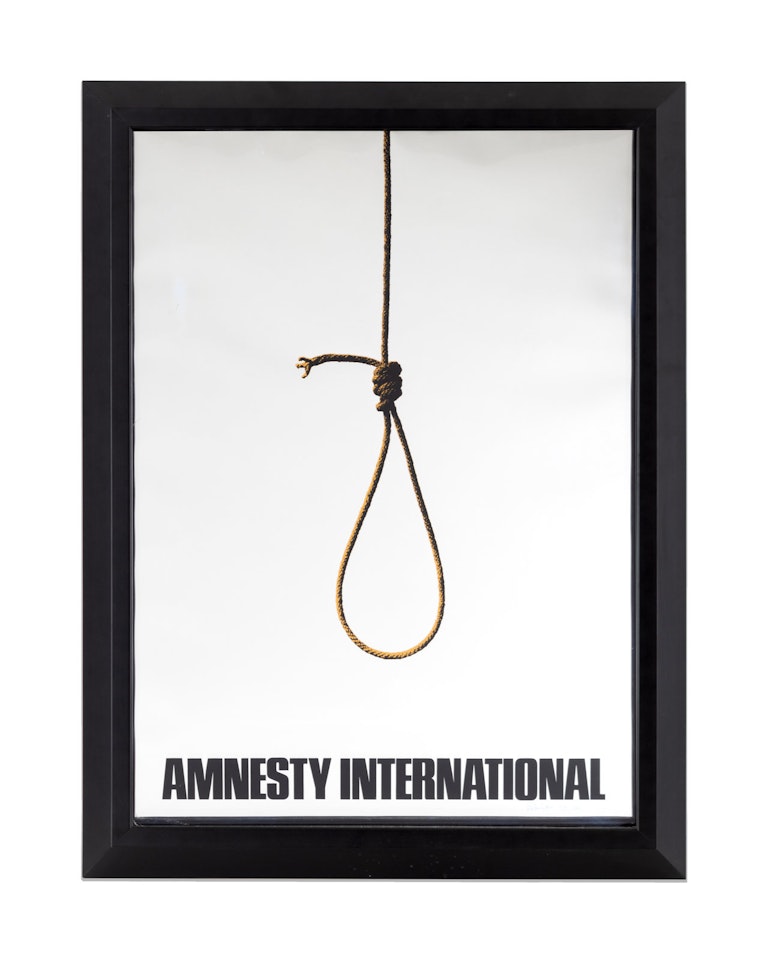 The Noose: Amnesty International by Michelangelo Pistoletto