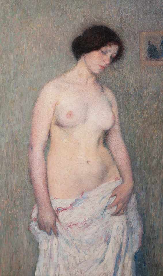 Jeune femme nue by Henri Jean Guillaume Martin