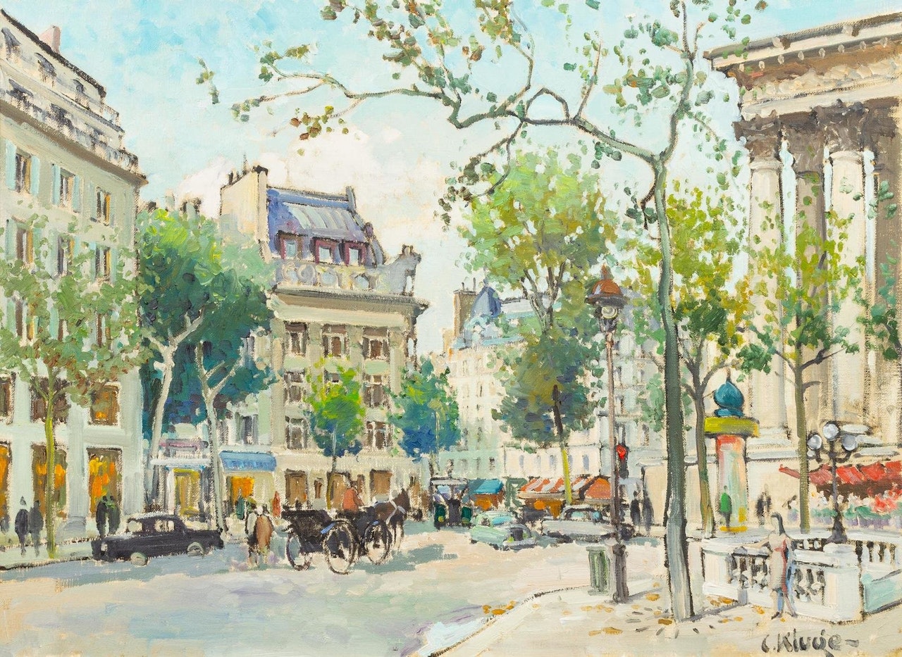 Place de la Madeline by Constantin Kluge