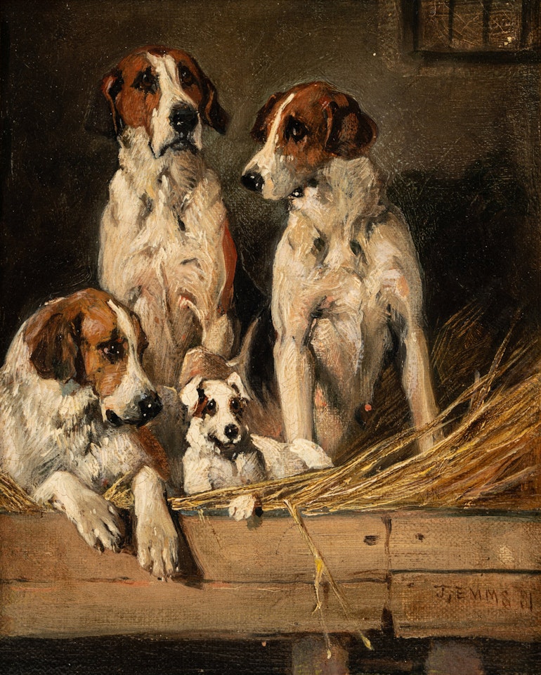 In the Kennels by John Emms