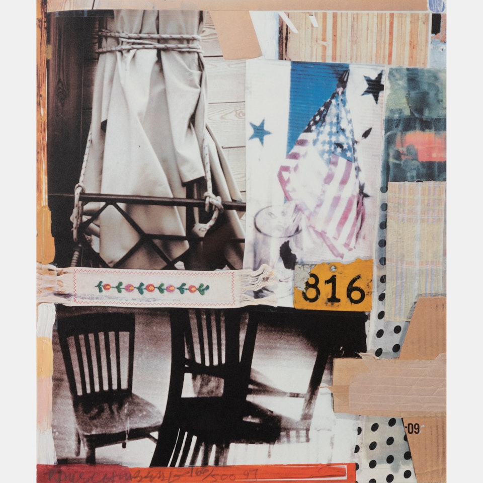 Tag by Robert Rauschenberg