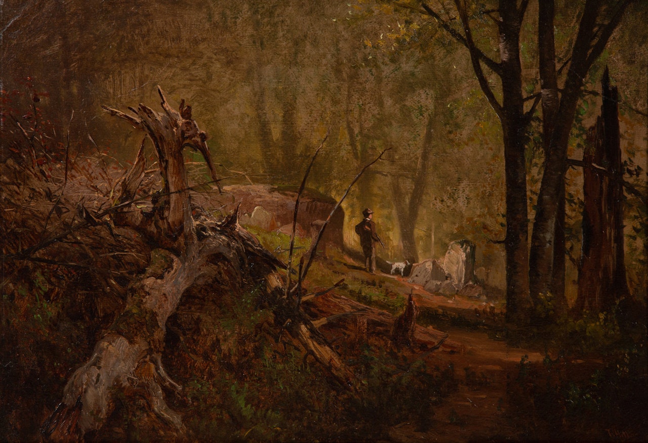 The Hunter by Thomas Hill