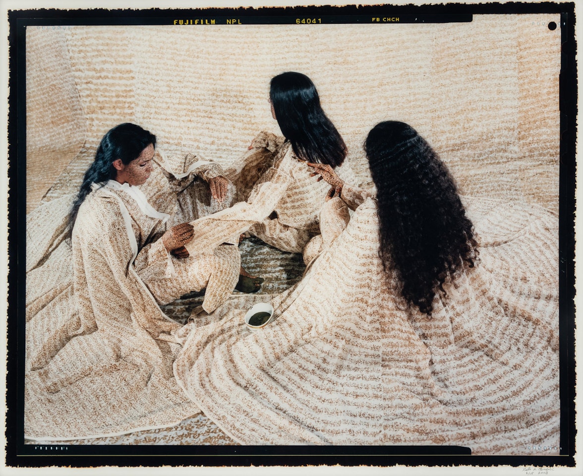 Converging Territories #11 by Lalla Essaydi
