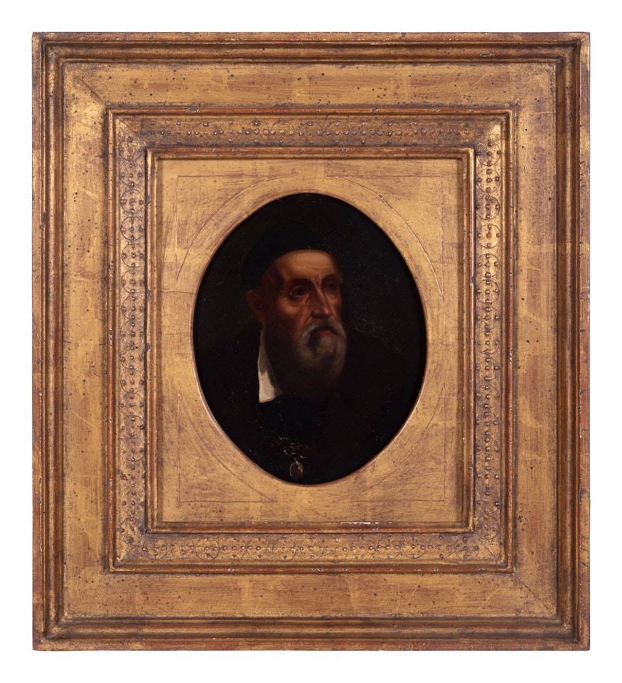 Portrait of a Bearded Man by Continental School