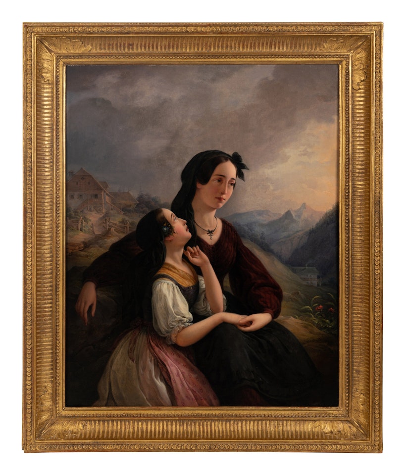 Mother and Child by Continental School