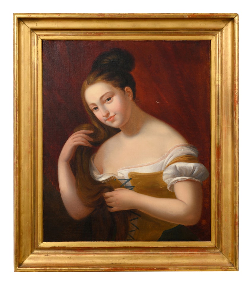 Portrait of a Peasant Woman by Continental School