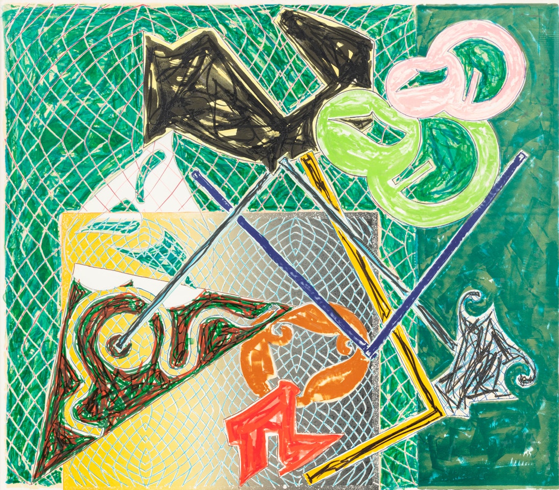 Shards V by Frank Stella