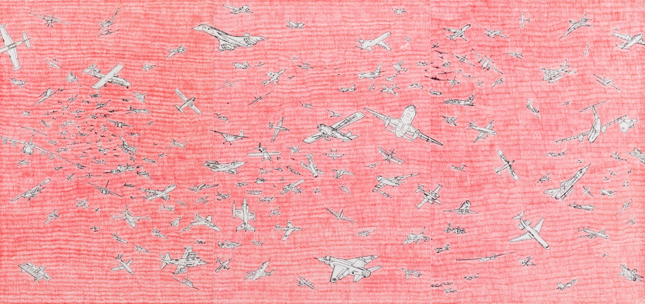 Aerei by Alighiero Boetti