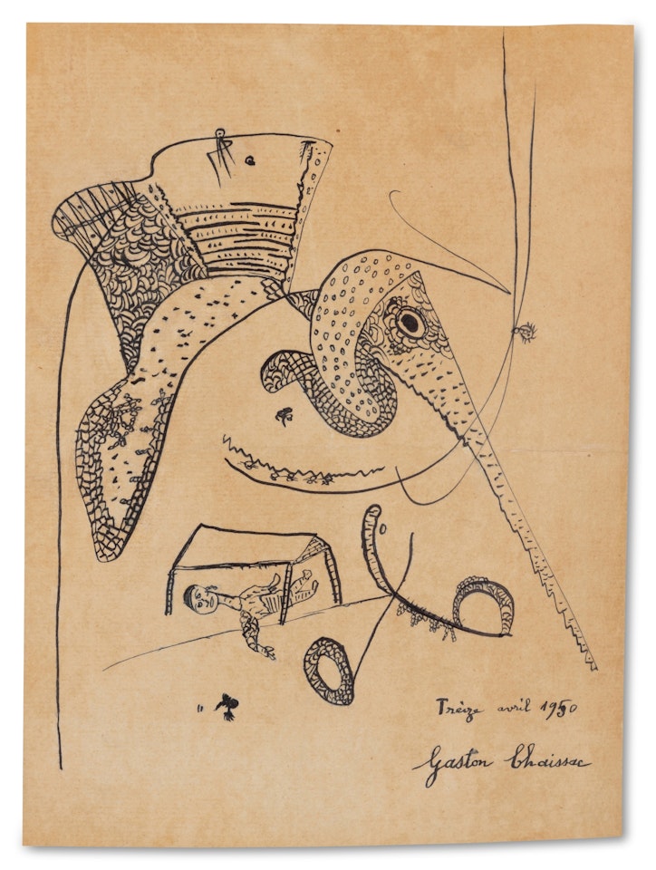 Sans Titre by Gaston Chaissac