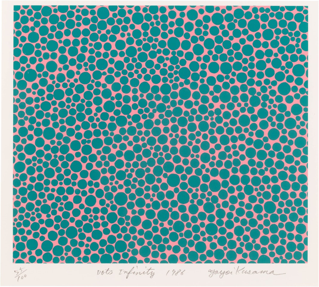 Dots Infinity by Yayoi Kusama