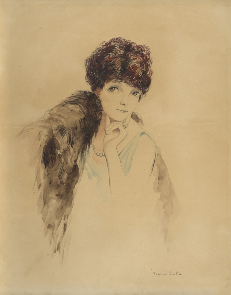 Portrait de Marthe Chenal by Francis Picabia