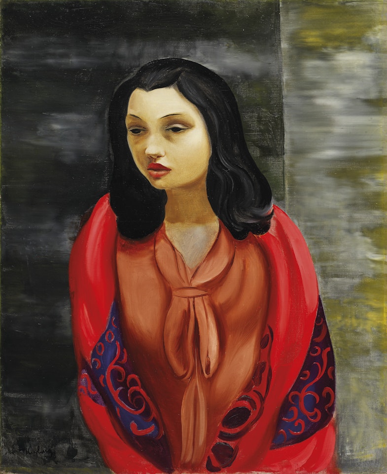 Jeune fille by Moïse Kisling