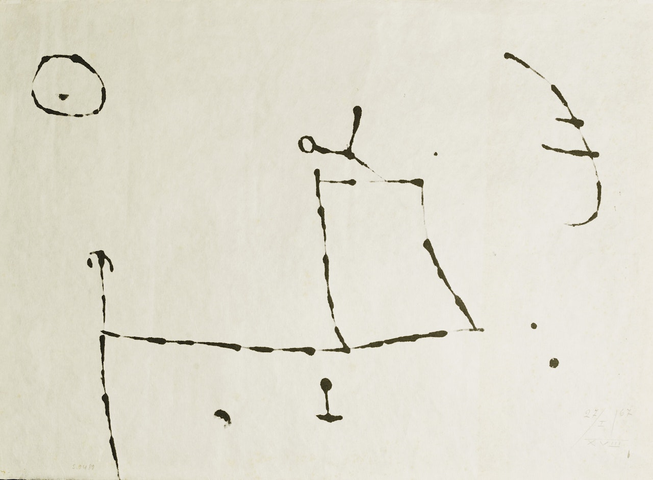 Untitled XVIII by Joan Miró