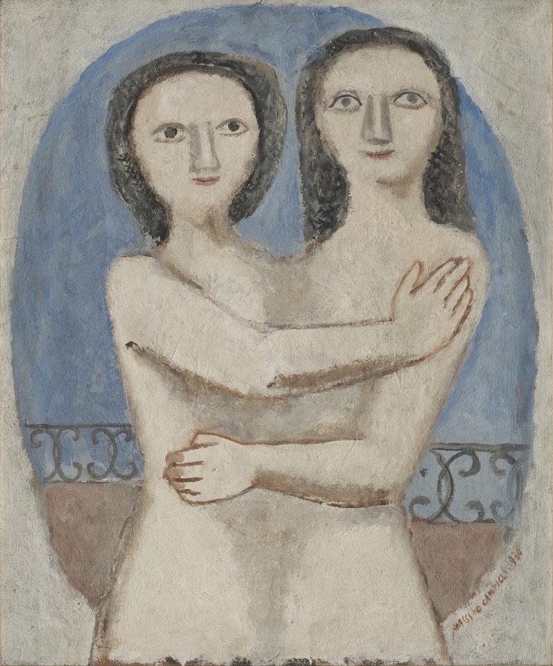 Due sorelle by Massimo Campigli