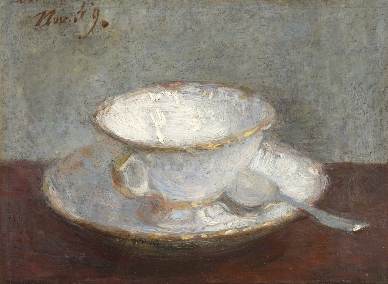 Nature morte à la tasse by Henri Fantin-Latour