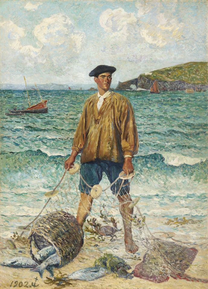 Le Pêcheur by Maxime Maufra