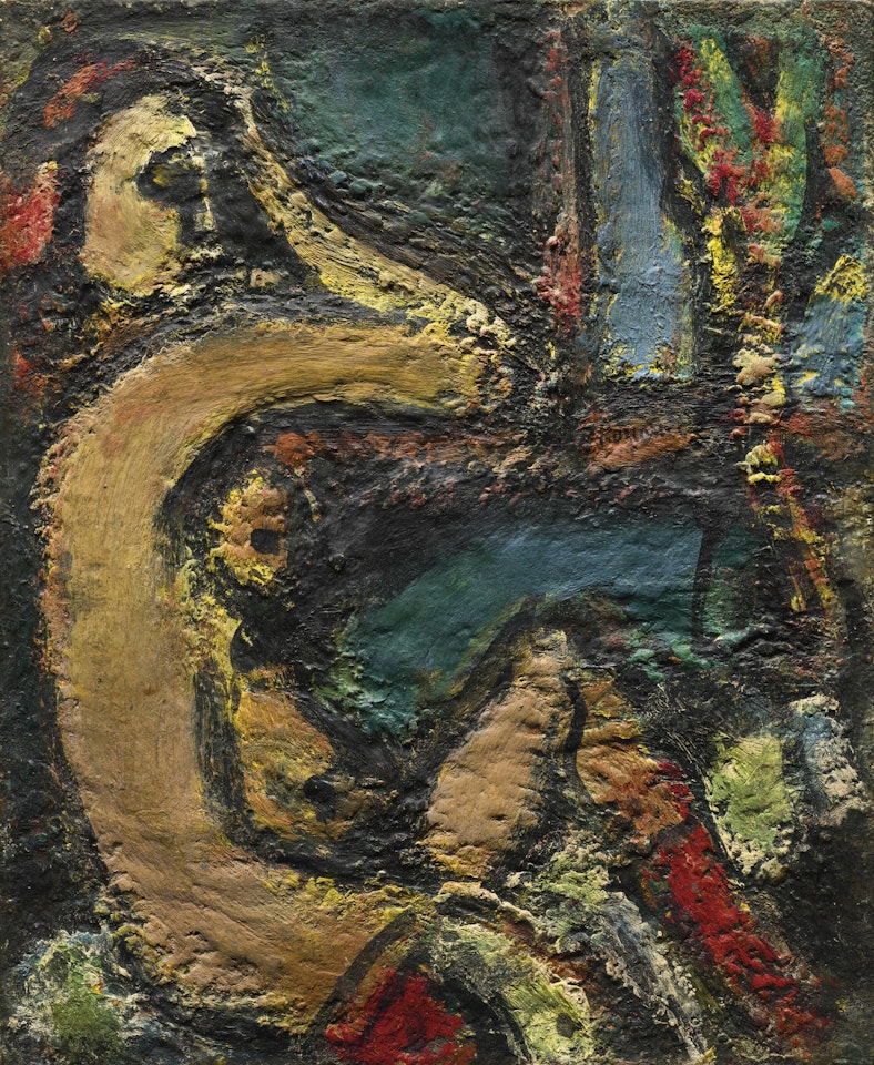 Fleurs du Mal (Figure de profil) by Georges Rouault