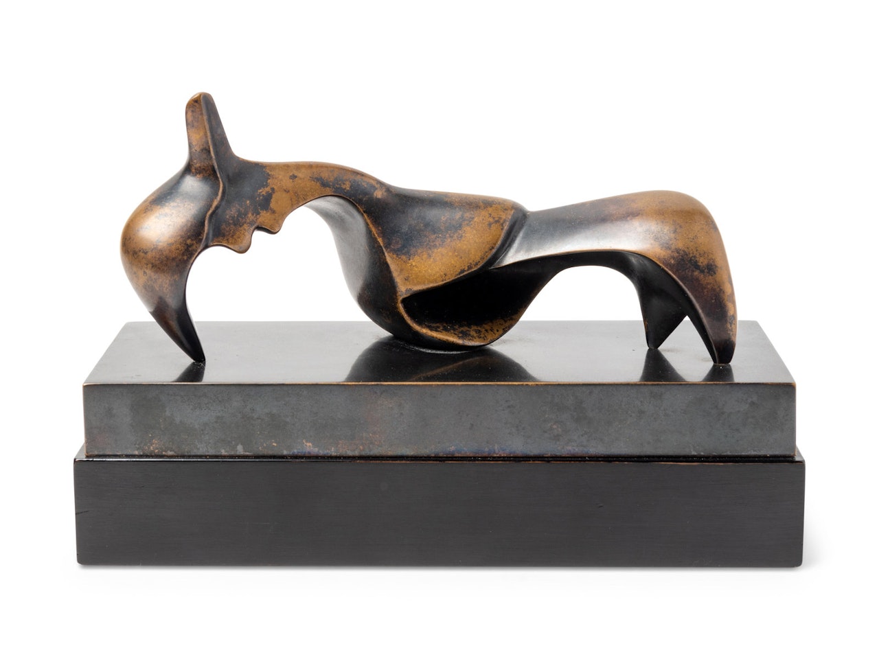 Pointed Reclining Figure by Henry Moore