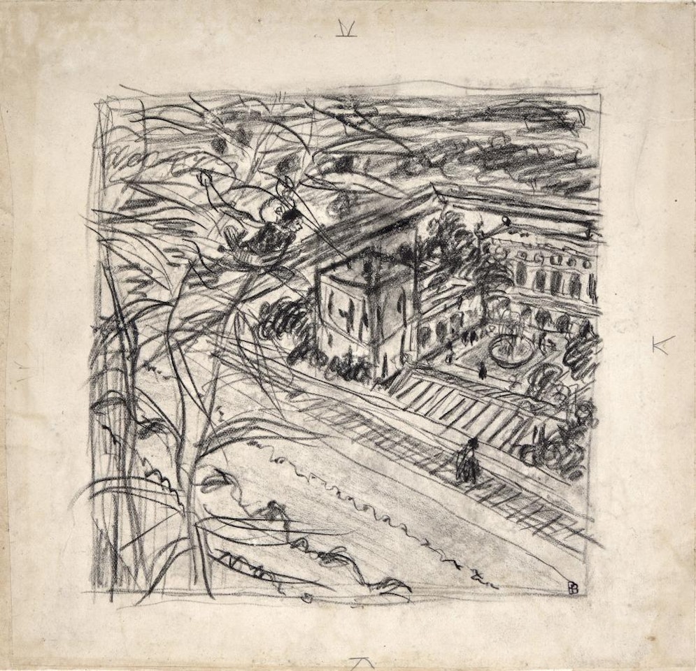 Vue de château by Pierre Bonnard