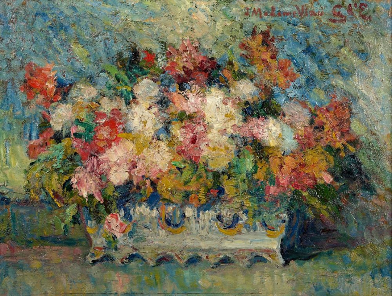 Bouquet de fleurs by Georges d’Espagnat
