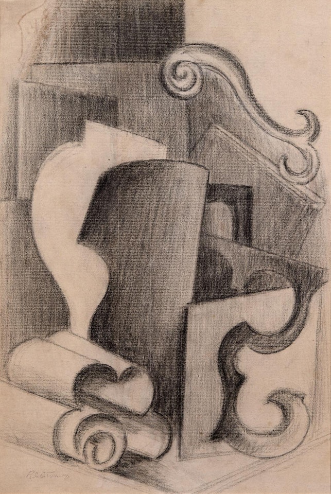 Etude pour le guéridon Louis-Philippe by Roger de la Fresnaye