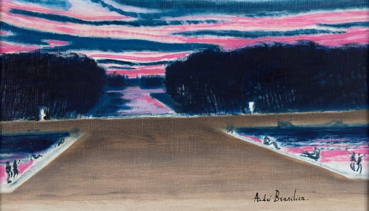 Soir à Versailles by André Brasilier